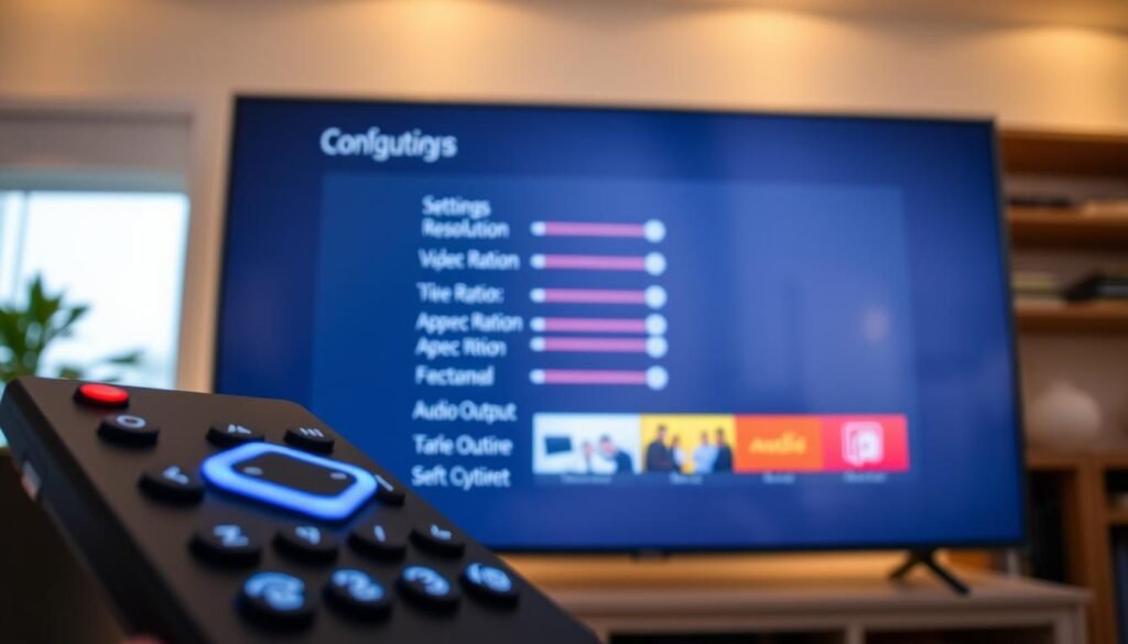 video settings configuration